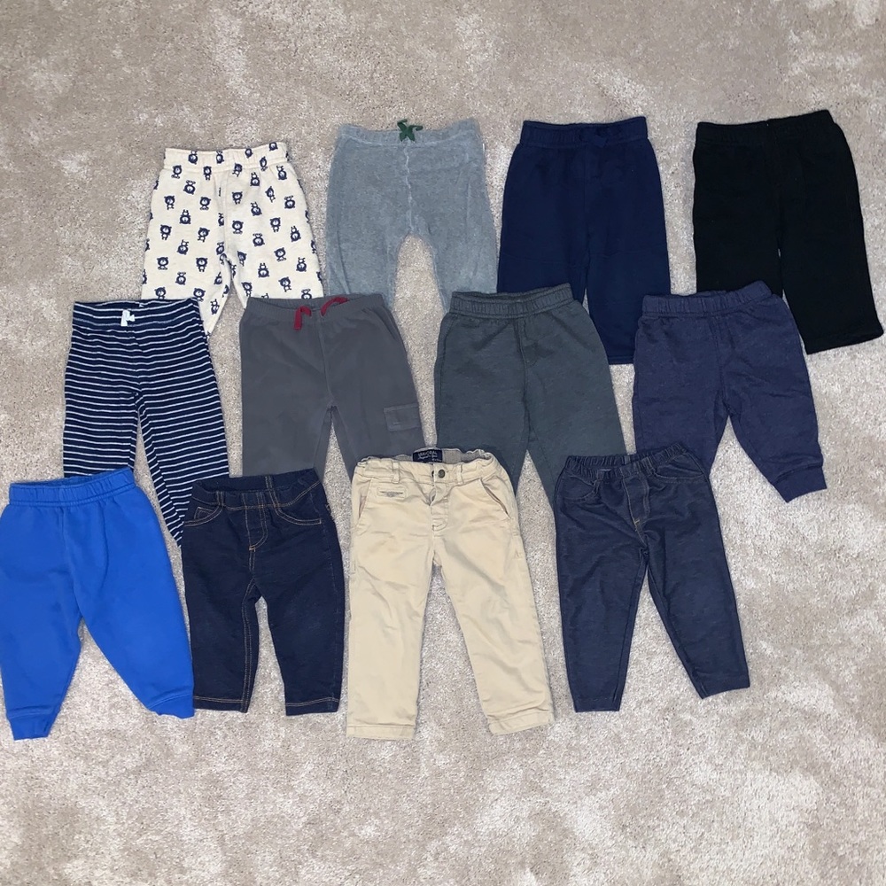 Bundle of Boys 12mo Pants